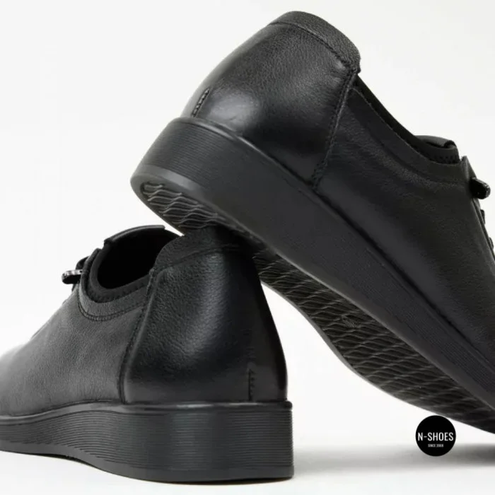 Женские туфли Allsy 216242 6313 BLACK: кожа и комфорт