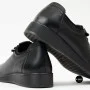 Жіночі туфлі кросівки Allsy 216242 6313 BLACK: шкіра та комфорт