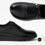 Жіночі туфлі кросівки Allsy 216242 6313 BLACK: шкіра та комфорт