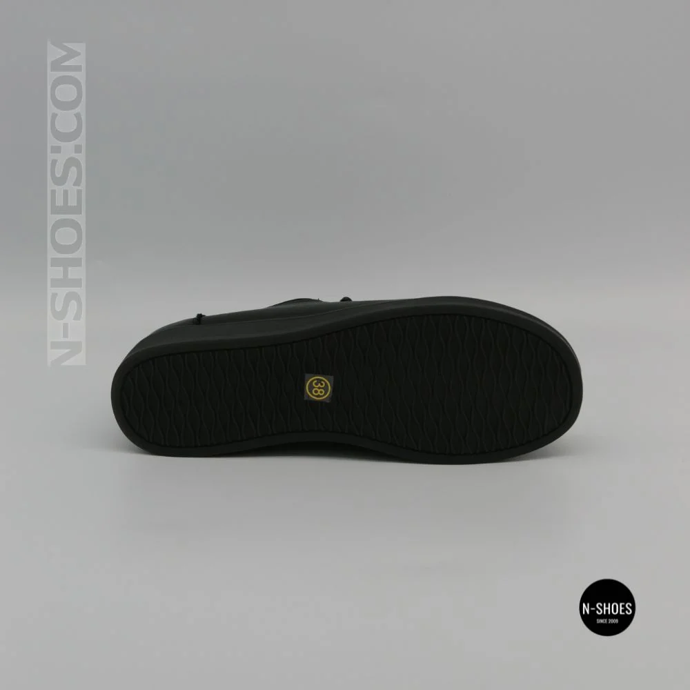 Жіночі туфлі кросівки Allsy 216242 6313 BLACK: шкіра та комфорт