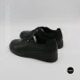 Жіночі туфлі кросівки Allsy 216242 6313 BLACK: шкіра та комфорт