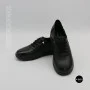 Жіночі туфлі кросівки Allsy 216242 6313 BLACK: шкіра та комфорт