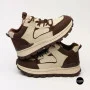 Кросівки Allsy 215994 220225 527-A822-1-5RDM 6317 BIG BROWN тепло і стиль з натуральної шкіри