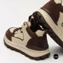 Кросівки Allsy 215994 220225 527-A822-1-5RDM 6317 BIG BROWN тепло і стиль з натуральної шкіри