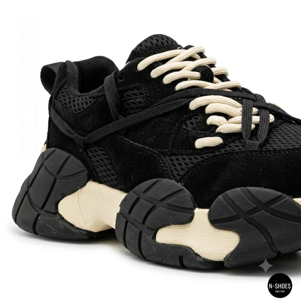 Жіночі шкіряні кросівки Allsy 214915 2602 6320 Black