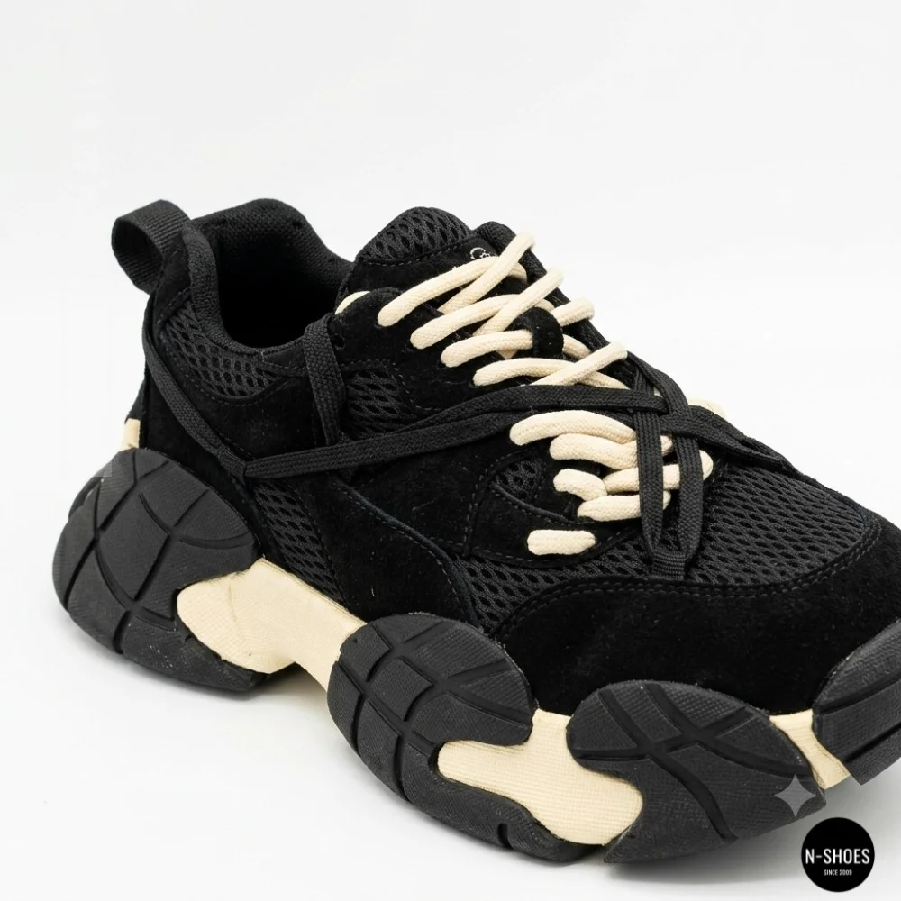 Жіночі шкіряні кросівки Allsy 214915 2602 6320 Black