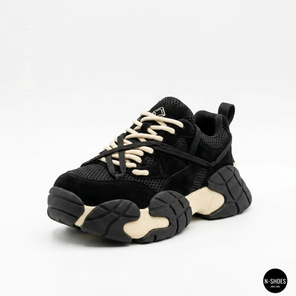 Жіночі шкіряні кросівки Allsy 214915 2602 6320 Black