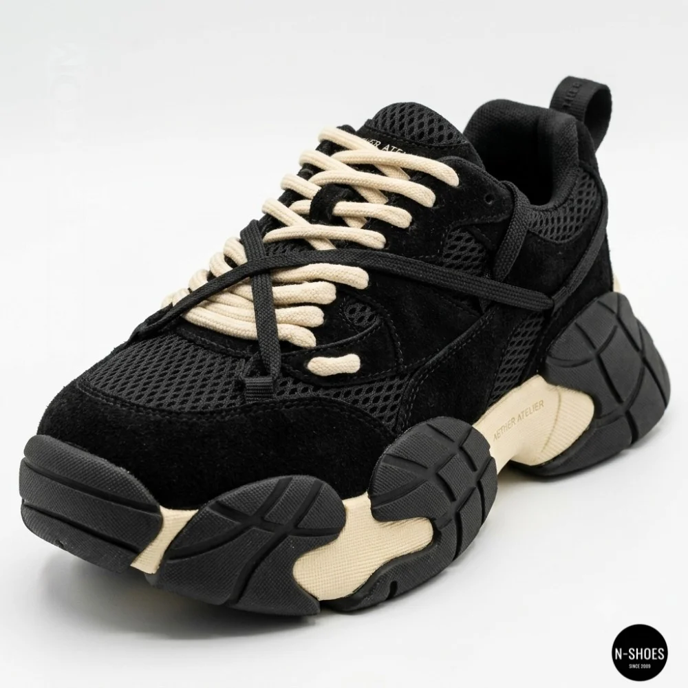 Жіночі шкіряні кросівки Allsy 214915 2602 6320 Black