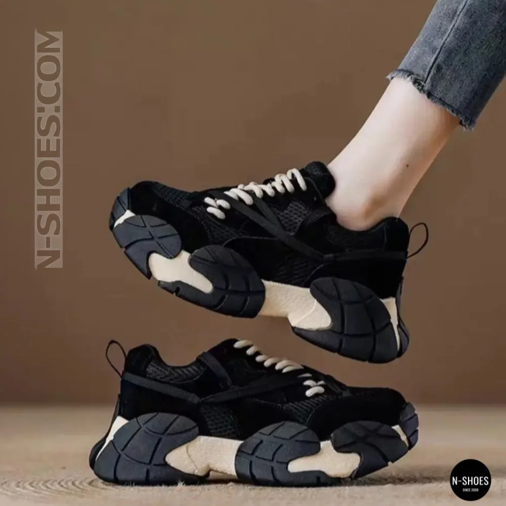 Жіночі шкіряні кросівки Allsy 214915 2602 6320 Black
