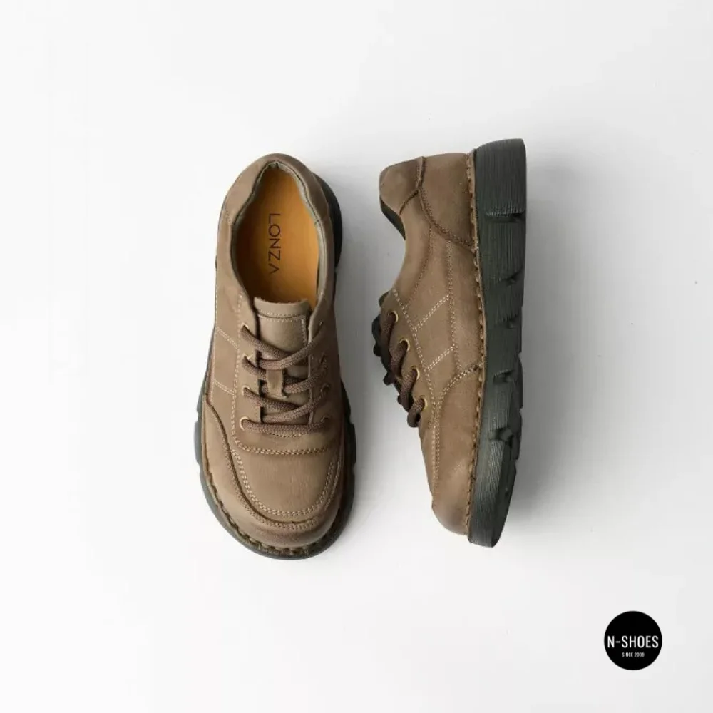 Кросівки-туфлі Allsy  220446 86777-4 Khaki Lonza 220133 6327: комфорт щодня
