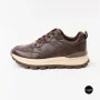 Стильні коричневі кросівки Allsy 214857 26Z65D351 9-2 BROWN Lonza 219969 6329  з натуральної шкіри
