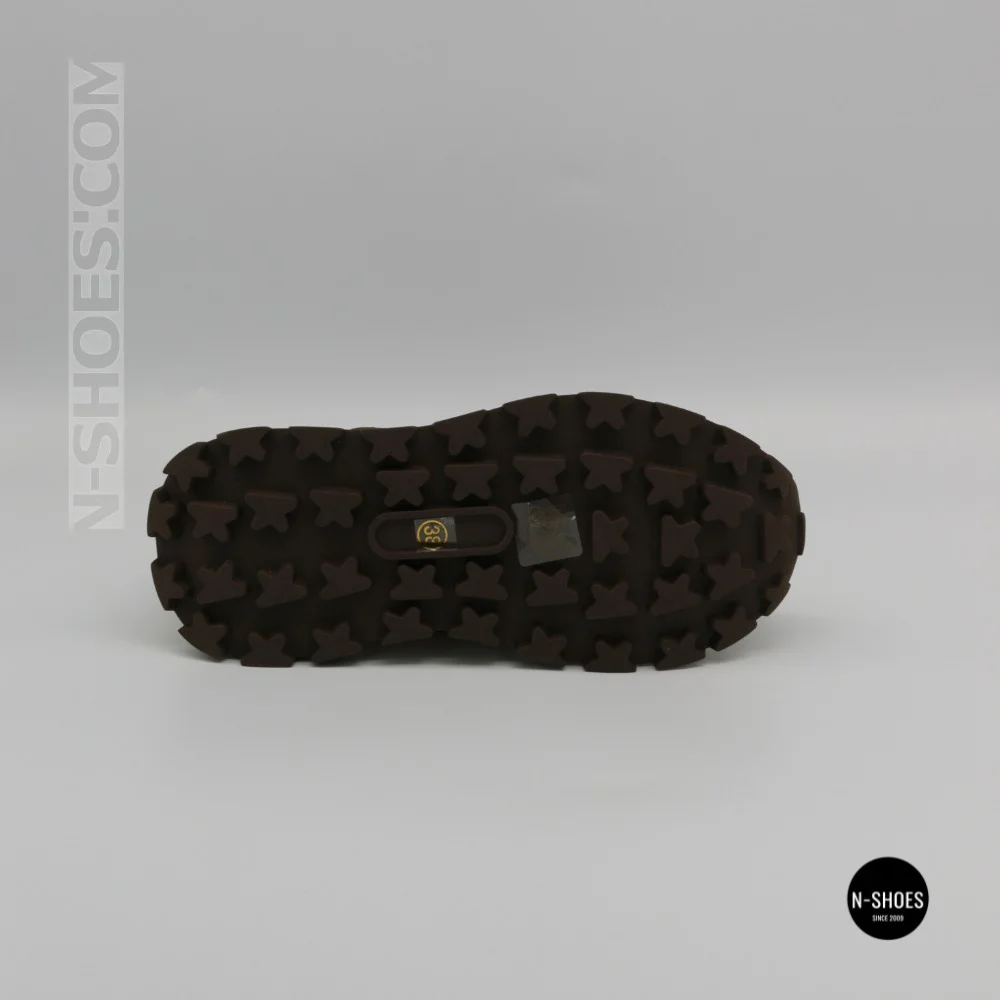 Стильні коричневі кросівки Allsy 214857 26Z65D351 9-2 BROWN Lonza 219969 6329  з натуральної шкіри