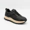 Жіночі демі кросівки Allsy 214856 26Z65D351 9-1 BLACK Lonza 220011 6330 чорні з натуральної шкіри