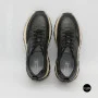 Демі кросівкиAllsy 214856 26Z65D351 9-1 BLACK Lonza 220011 6330 - чорна натуральна шкіра