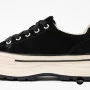 Жіночі кеди на платформі LAllsy 215400 Lonza 219912 6335 BLACK — чорна замша