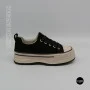 Жіночі кеди на платформі LAllsy 215400 Lonza 219912 6335 BLACK — чорна замша