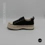 Жіночі кеди на платформі LAllsy 215400 Lonza 219912 6335 BLACK — чорна замша