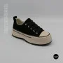 Жіночі кеди на платформі LAllsy 215400 Lonza 219912 6335 BLACK — чорна замша