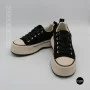 Жіночі кеди на платформі LAllsy 215400 Lonza 219912 6335 BLACK — чорна замша