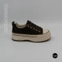 Трендові кеди Allsy 215399 Lonza 219914 6336 BROWN - платформа і натуральна замша