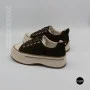 Трендові кеди Allsy 215399 Lonza 219914 6336 BROWN - платформа і натуральна замша