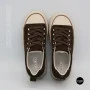 Трендові кеди Allsy 215399 Lonza 219914 6336 BROWN - платформа і натуральна замша