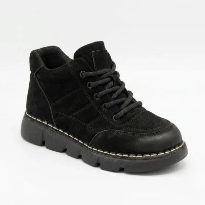 Women's black shoes Allsy 220444 Lonza 220767 86780-1 6338 BLACK NUBUK comfortable anatomical toe made of natural nubuck Women's black shoes Allsy 220444 Lonza 220767 86780-1 6338 BLACK NUBUK comfortable anatomical toe made of natural nubuck