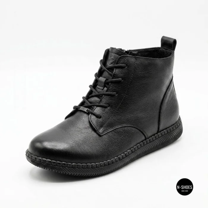 Женские ботинки Allsy 215848 676-202709-1R 6339 BLACK 6339: комфорт в каждом шаге