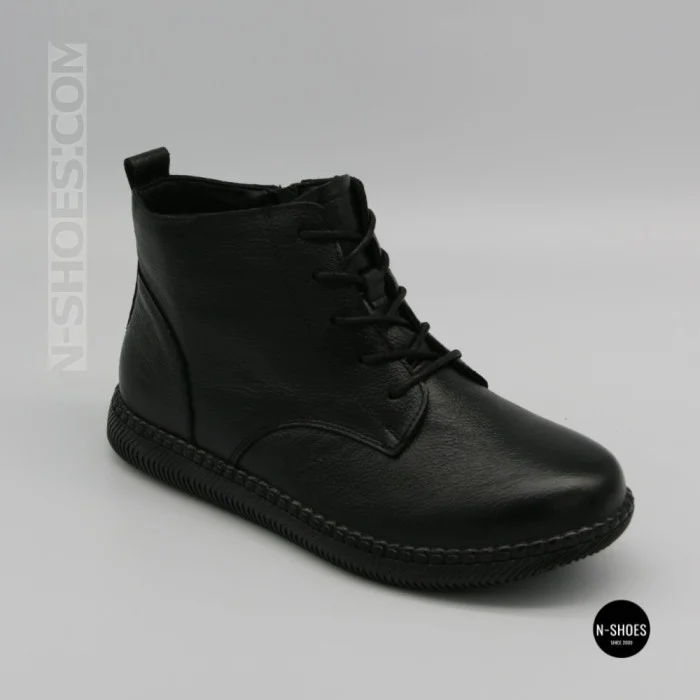 Женские ботинки Allsy 215848 676-202709-1R 6339 BLACK 6339: комфорт в каждом шаге