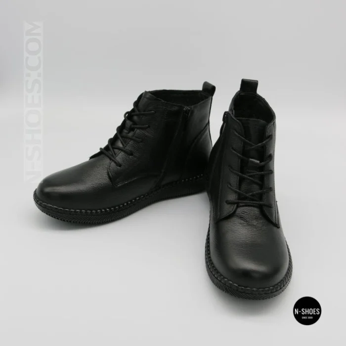 Женские ботинки Allsy 215848 676-202709-1R 6339 BLACK 6339: комфорт в каждом шаге