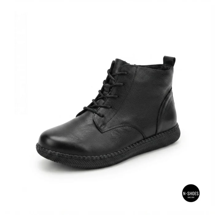 Женские ботинки Allsy 215848 676-202709-1R 6339 BLACK 6339: комфорт в каждом шаге