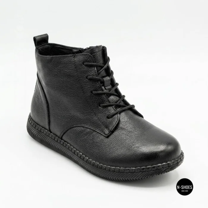 Женские ботинки Allsy 215848 676-202709-1R 6339 BLACK 6339: комфорт в каждом шаге
