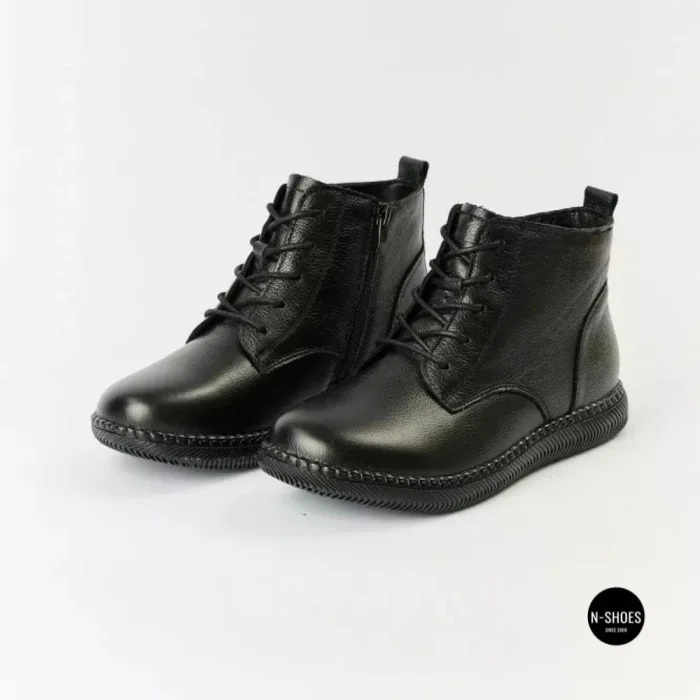 Женские ботинки Allsy 215848 676-202709-1R 6339 BLACK 6339: комфорт в каждом шаге