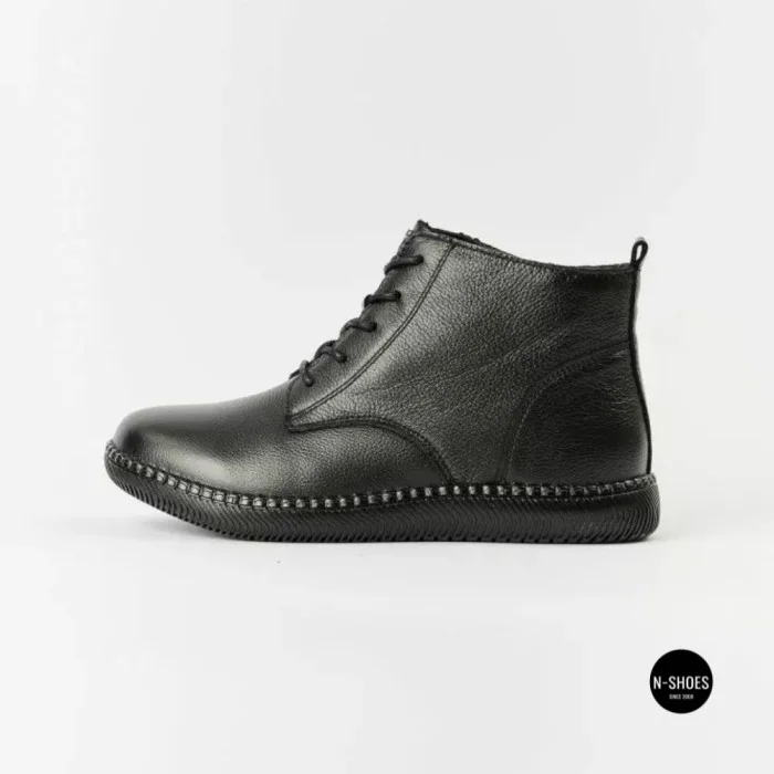 Женские ботинки Allsy 215848 676-202709-1R 6339 BLACK 6339: комфорт в каждом шаге