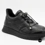 Кросівки Allsy 215861 595-2A8053-2193H-1R BLACK 6341 - легкість кожного кроку в шкірі