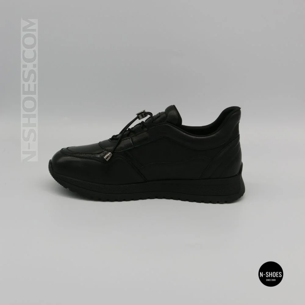 Кросівки Allsy 215861 595-2A8053-2193H-1R BLACK 6341 - легкість кожного кроку в шкірі
