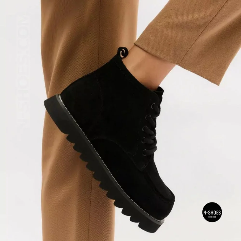 Allsy 216334 7257 BLACK SUEDE 6346: тепло у справжній замші