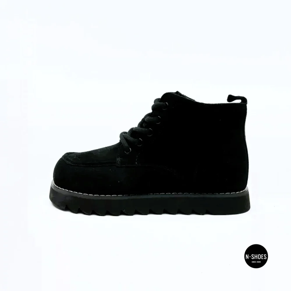 Allsy 216334 7257 BLACK SUEDE 6346: тепло у справжній замші