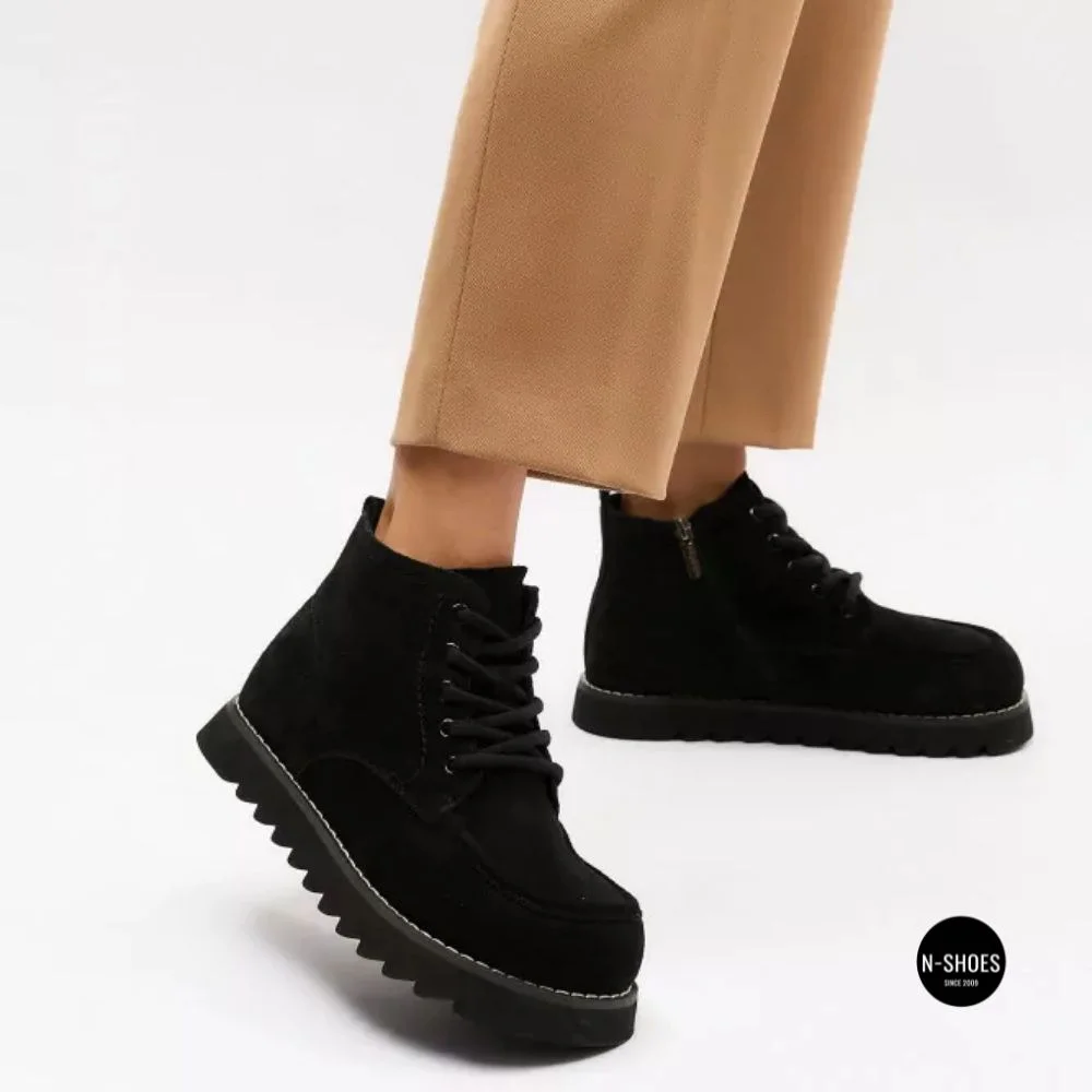 Allsy 216334 7257 BLACK SUEDE 6346: тепло у справжній замші