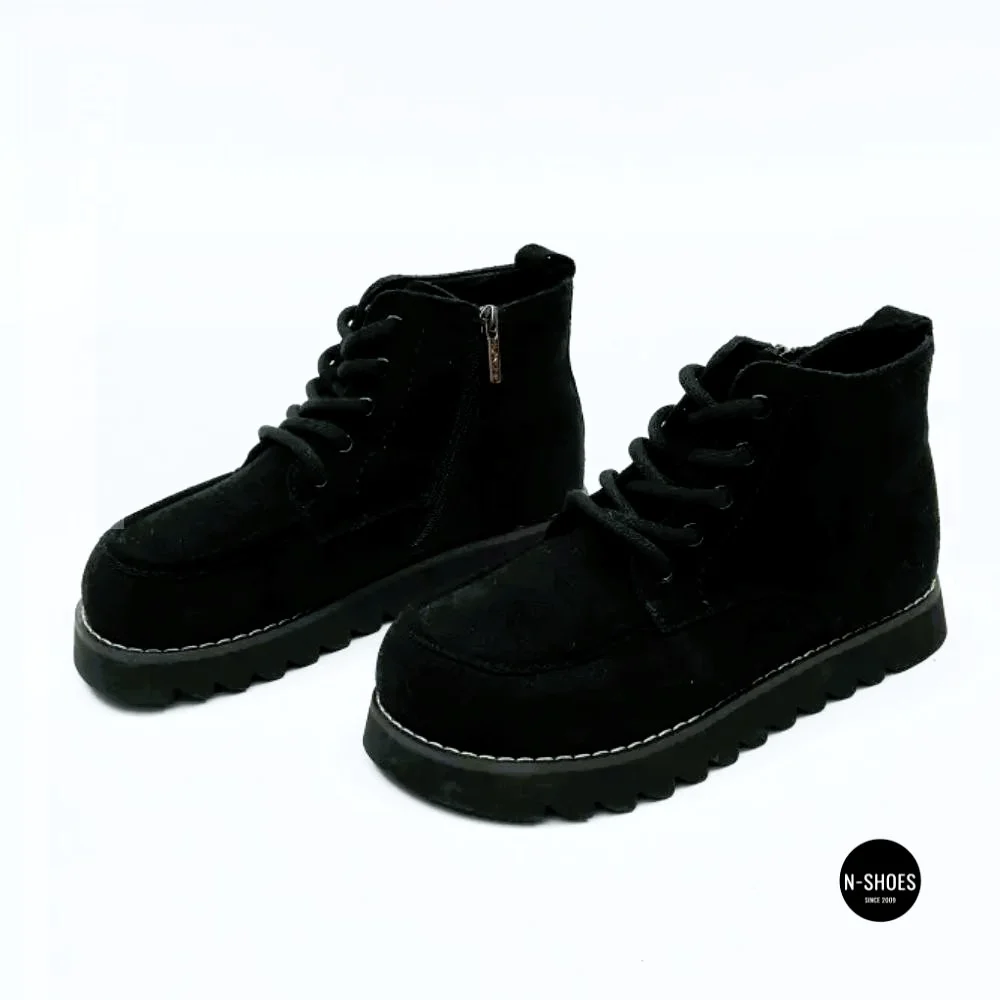 Allsy 216334 7257 BLACK SUEDE 6346: тепло у справжній замші