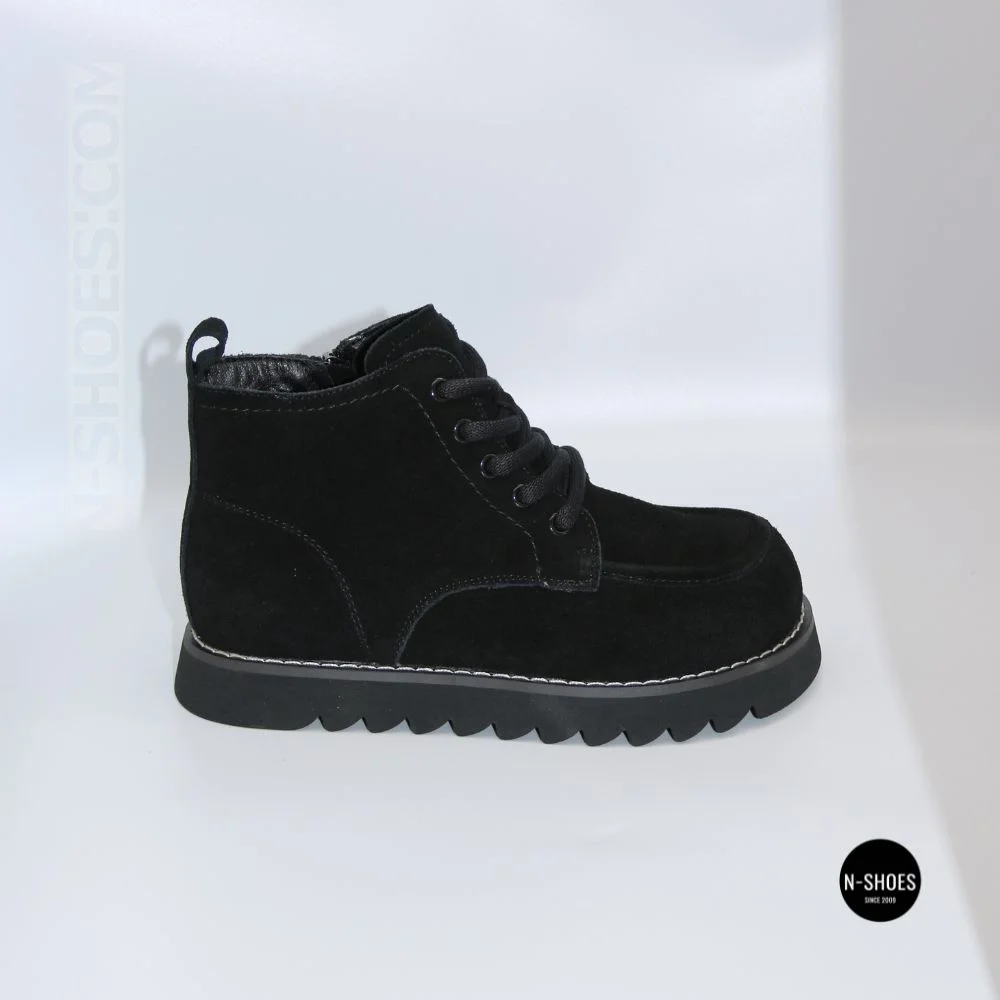 Allsy 216334 7257 BLACK SUEDE 6346: тепло у справжній замші