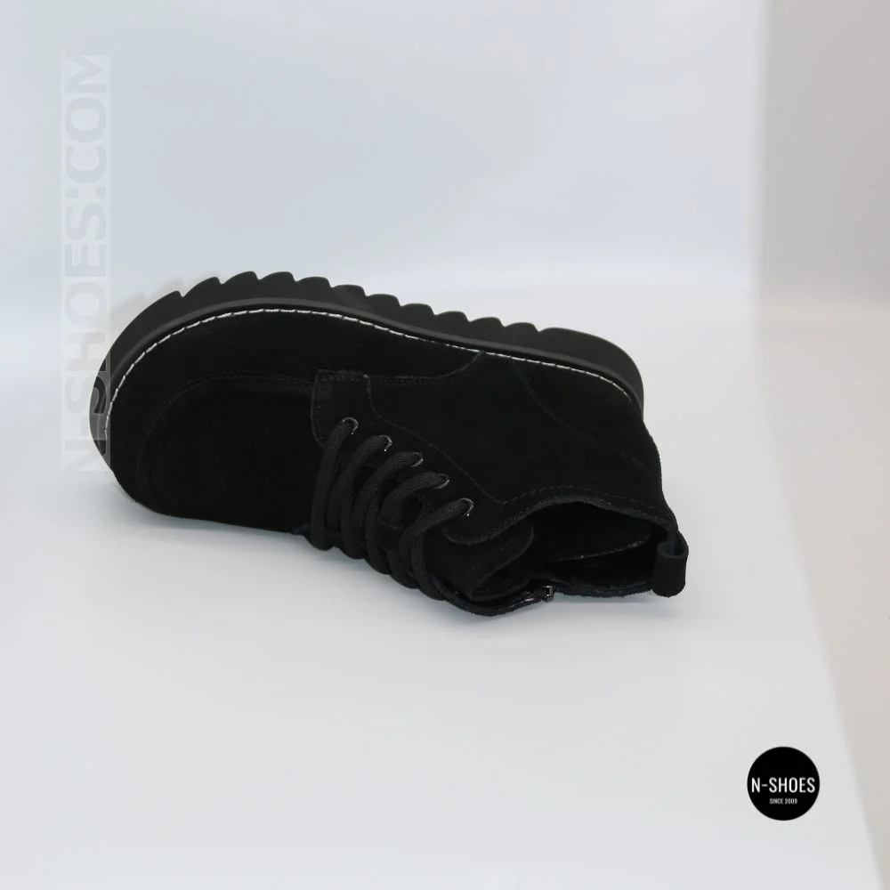 Allsy 216334 7257 BLACK SUEDE 6346: тепло у справжній замші