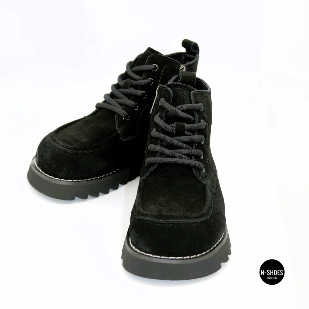 Allsy 216334 7257 BLACK SUEDE 6346: тепло у справжній замші