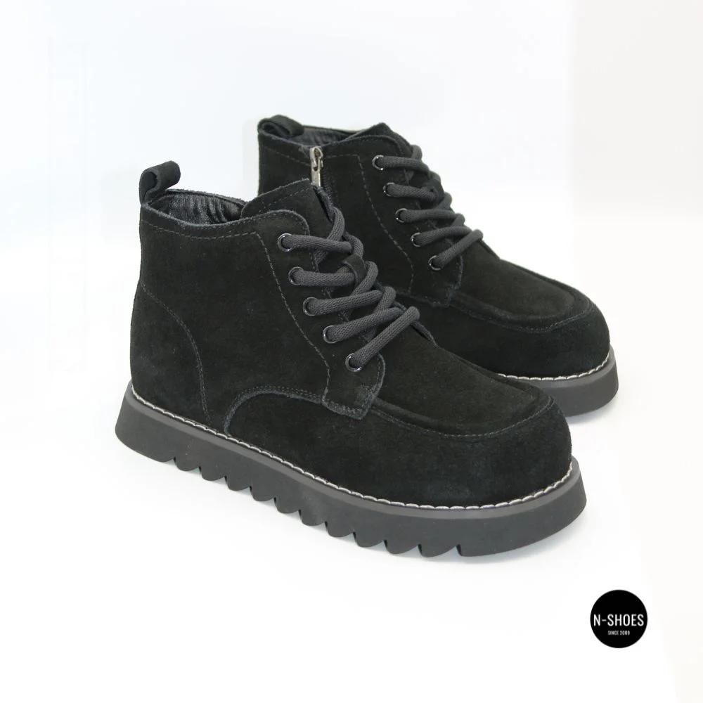 Allsy 216334 7257 BLACK SUEDE 6346: тепло у справжній замші