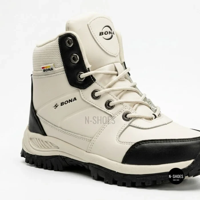 Зимові черевики Bona 957Y-2-6 Beige-Black 6360 тепло щодня