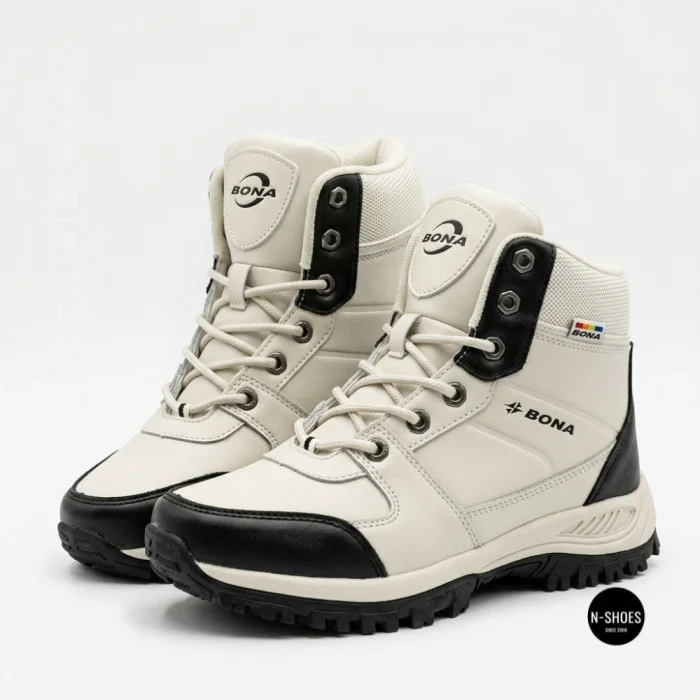 Зимові черевики Bona 957Y-2-6 Beige-Black 6360 тепло щодня