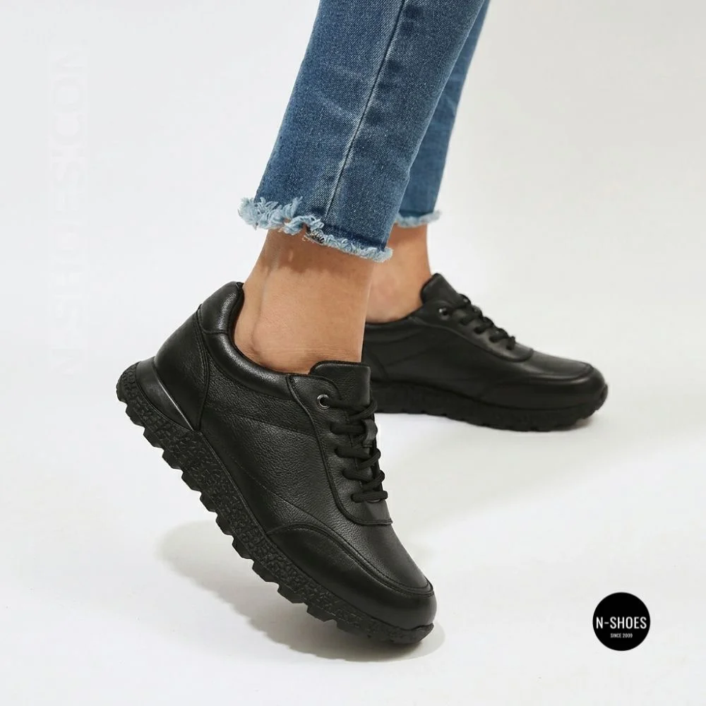 Allsy 216524 25D1D791-1 BLACK 6362 Sneakers for Everyday Comfort