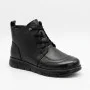 Женские кожаные ботинки Allsy 216897 687-6097-1P Lonza 219874 6368 BLACK для комфорта