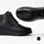 Женские кожаные ботинки Allsy 216897 687-6097-1P Lonza 219874 6368 BLACK для комфорта
