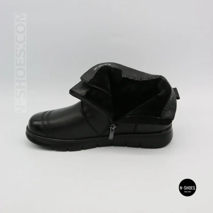 Женские кожаные ботинки Allsy 216897 687-6097-1P Lonza 219874 6368 BLACK для комфорта